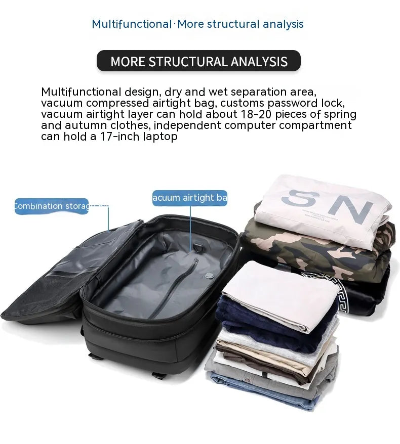 Men's Business Travel Backpack