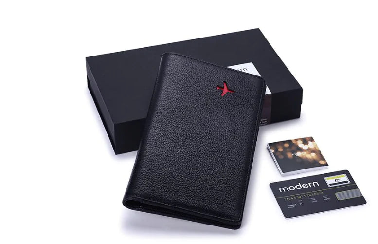 Genuine Leather Passport Holder and Multi-Function Case