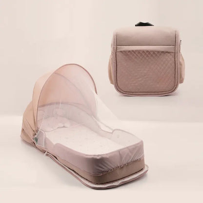 Foldable Portable Mobile Backpack for Newborn Crib