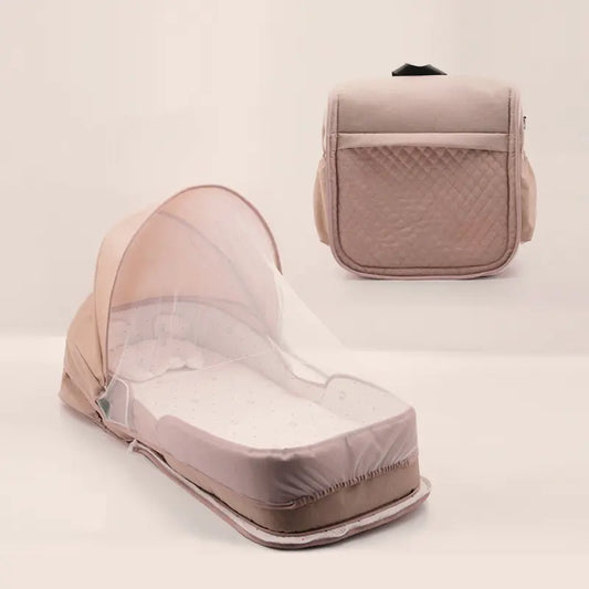 Foldable Portable Mobile Backpack for Newborn Crib