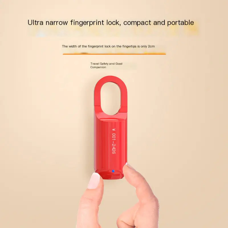 Smart Fingerprint Lock for Luggage and Backpacks