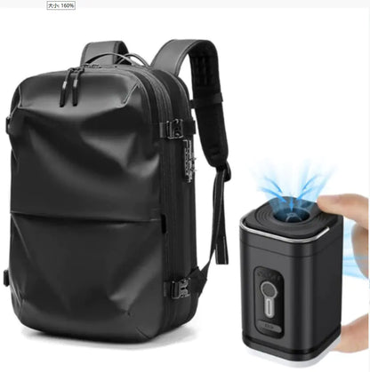 Business Travel Vacuum Compression Backpack