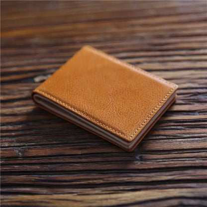 Handmade Retro Genuine Leather Multifunctional Wallet