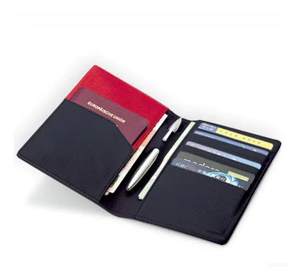 Genuine Leather Passport Holder and Multi-Function Case