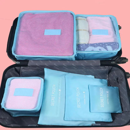 Portable Luggage Packing Box and Storage Bag