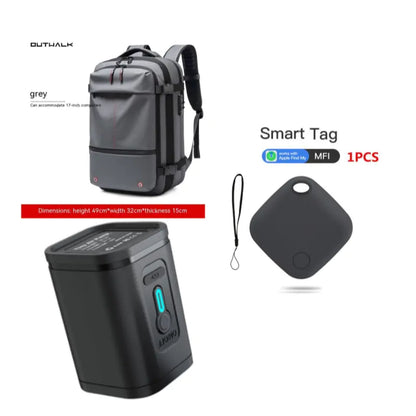 Business Travel Vacuum Compression Backpack