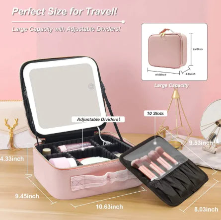 Glow Case Makeup Organizer