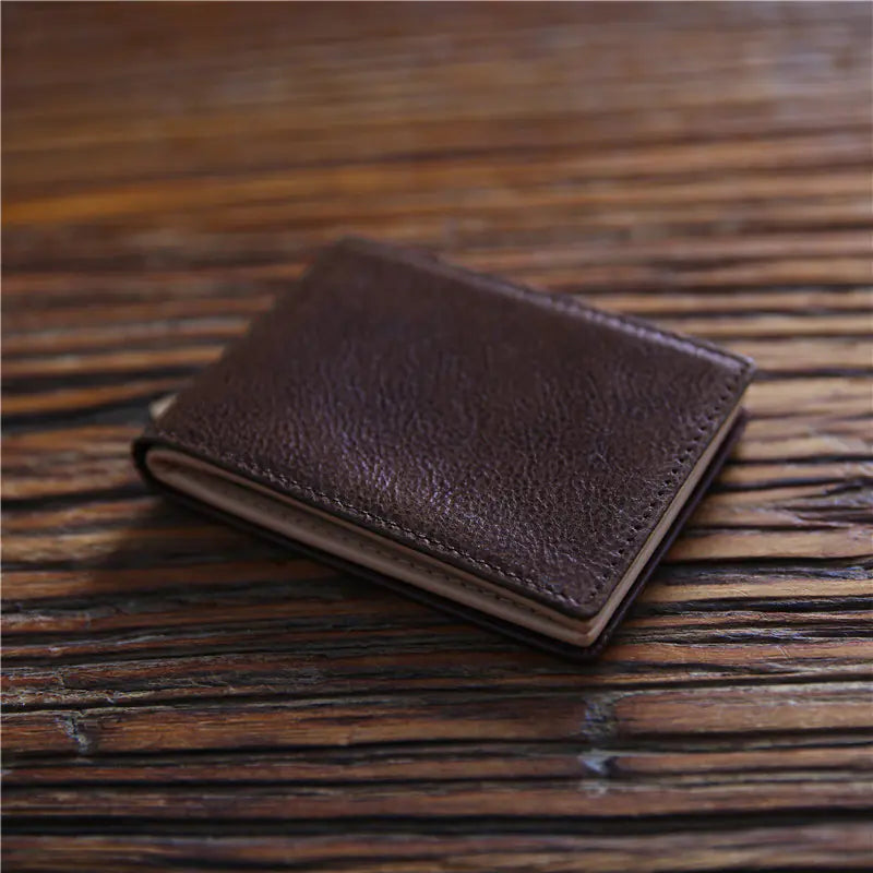 Handmade Retro Genuine Leather Multifunctional Wallet